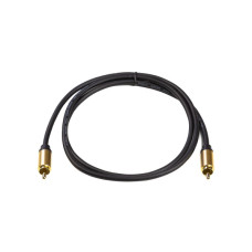 Кабель мультимедійний 1xRCA M to 1xRCA M 1.0m PowerPlant (CA911752)