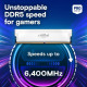Модуль памяти для компьютера DDR5 16GB 6000 MHz Pro Overclocking White Micron (CP16G60C36U5W)