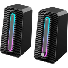 Акустическая система Havit HV-SK216 USB RGB Black (6939119052249)