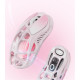 GravaStar Mercury M1 Pro Mouse, magnesium alloy body, Bluetooth/Wi-Fi/USB-A, RGB, Sakura Pink (GRAVASTARM1PRO_PNK)