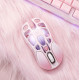 GravaStar Mercury M1 Pro Mouse, magnesium alloy body, Bluetooth/Wi-Fi/USB-A, RGB, Sakura Pink (GRAVASTARM1PRO_PNK)