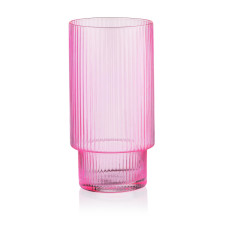 ARDESTO Long glasses set, 380ml, 2pcs, glass, pink (AR2638SPN)