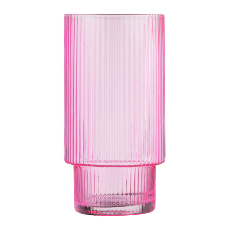 ARDESTO Long glasses set, 380ml, 2pcs, glass, pink (AR2638SPN)