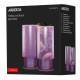ARDESTO Long glasses set, 380ml, 2pcs, glass, pink (AR2638SPN)