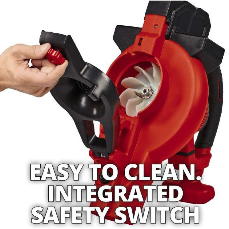 Einhell Battery-powered garden blower-vacuum GE-LB 36/230 Li E - Solo, 36V PXC, 230 km/h, 700 cubic meters/h, 45 l, 3.1 kg, without battery and charger (3433630)