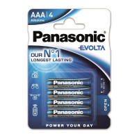 Panasonic Battery EVOLTA Alkaline AAА blister, 4 pcs. (LR03EGE/4BP)