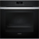 Siemens Oven electrical, 71L, A+, display, convection, Pyrolis, telescopic guides, inox (HB272GES3)