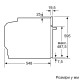 Siemens Oven electrical, 71L, A+, display, convection, Pyrolis, telescopic guides, inox (HB272GES3)
