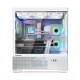 Zalman PC case Chronix without PSU, 1xUSB3.0, 1xUSB2.0, 1x Type C, 2x120mm ARGB Reverse, 1x120mm ARGB, VGA 410mm, LCS ready, TG Side/Front Panel, ATX,white (CHRONIXWHITE)