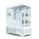 Zalman PC case Chronix without PSU, 1xUSB3.0, 1xUSB2.0, 1x Type C, 2x120mm ARGB Reverse, 1x120mm ARGB, VGA 410mm, LCS ready, TG Side/Front Panel, ATX,white (CHRONIXWHITE)