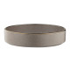 ARDESTO Soup plate Fasano, 850мл, 20cm, ceramic, gray-brown (AR0420GB)