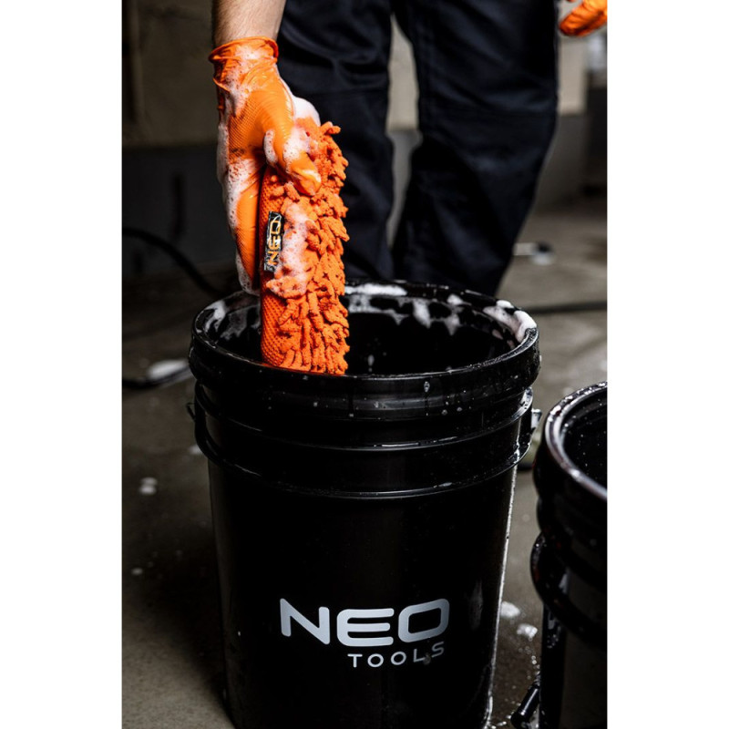 Neo Tools Губка для миття автомобіля Neo Tools з мікрофібри 26х12х6см 0.11кг (11-458)