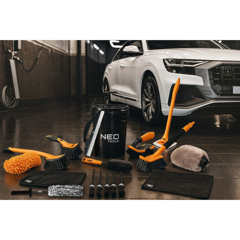 Neo Tools Губка для миття автомобіля Neo Tools з мікрофібри 26х12х6см 0.11кг (11-458)