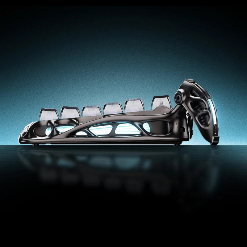 GravaStar Клавіатура механічна Mercury V75 Pro 80keys, Magnetic Jade Gaming, 8K, USB-A, RGB, Cyberpunk (GSV75PRO_U_RM_EGRY)