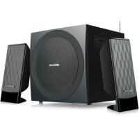 Microlab Multimedia speaker M-300U 2.1, 38W, mini-jack/USB/SD/FM, black