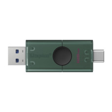 Kingston Накопичувач Kingston 128GB USB 3.2 Type-A + Type-C DT DuoG2 (DTDEG2/128GB)