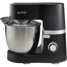 Gorenje Кухонна машина Gorenje 1500Вт, чаша-метал, корпус-пластік-7л, насадок-3, чорний (MMC1500PS)