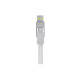 Дата кабель 6in1 inCharge XL 3.0m white Rolling Square (XLL02R)
