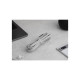 Дата кабель 6in1 inCharge XL 3.0m white Rolling Square (XLL02R)