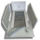 Шкаф настенный Hypernet 18U 19" 600x600 (WMNC66-18U-FLAT)