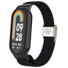 Ремешок для фитнес браслета Armorstandart Braided Solo Loop для Xiaomi Smart Band 10/9/8 Black (ARM86879)