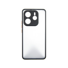 Чохол до мобільного телефона Dengos Matte Xiaomi Redmi Note 14 5G (Black) (DG-TPU-MATT-155)