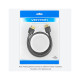 Кабель мультимедийный HDMI M to HDMI M 3.0m 4K60Hz black Vention (AAIBI)