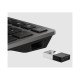 Клавиатура HP 720 Multi-Device Rechargeable Wireless/Bluetooth UA Black (9T5B1AA)