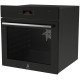 Electrolux Electrolux oven electrical, 70l, А++, steam, display, convection, steamer function, telescopic rails, black (LOB8S38Z)