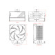 Кулер для процессора ID-Cooling Frozn A410 ARGB White (FROZN A410 ARGB White)