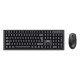 Комплект AOC KM210B Wireless UA Black (KM210B/97)