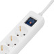 Сетевой удлинитель 2E 2E-SP315M3USBWH