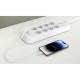 Belkin Подовжувач-фільтр мережевий Belkin 8хТип F, 3x1.5мм кв, 16А, USB-C/USB-C 30Вт, з захистом від перенапруги, 2м, білий (SRB004VF2M)