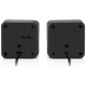 Акустическая система REAL-EL S-10 USB Black (EL121100020)