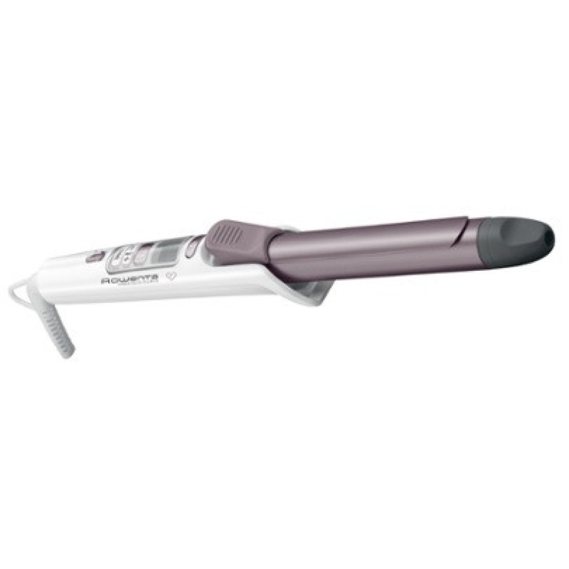 Rowenta Плойка Premium Care, >300Вт, темп.режимов-8, 130-230С, дисплей, керамика, белый (CF3460F0)
