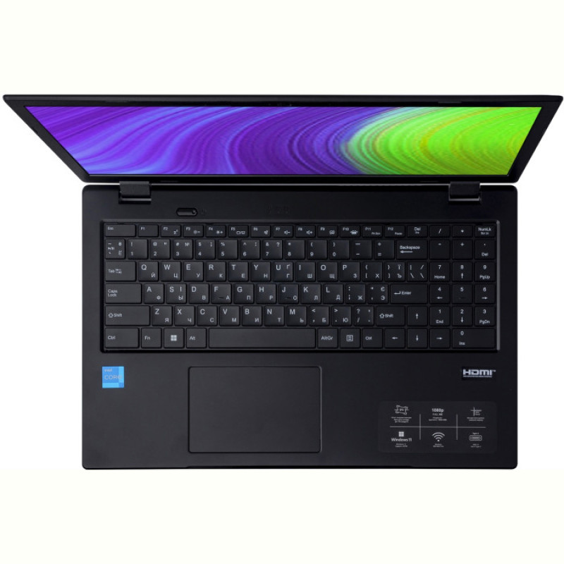 Laptop Prologix M15-722 (PN15E03.I3128S2NU.022) Black