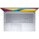 ASUS Ноутбук Vivobook 17X M3704YA-AU159 17.3" FHD IPS, AMD R5-7430U, 16GB, F1TB, UMA, noOS, Сріблястий