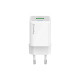 Зарядное устройство ColorWay USB-C PD20W + 1xUSB QC4.0 white (CW-CHS062PD-WT)