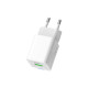 Зарядное устройство ColorWay USB-C PD20W + 1xUSB QC4.0 white (CW-CHS062PD-WT)
