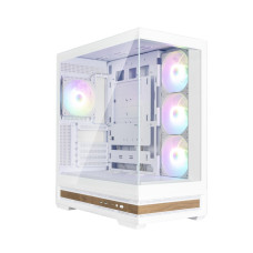 Zalman Корпус P40 NAMU без БП, 2xUSB3.0, 1x Type C, 3x120мм ARGB Reverse, 1x120мм ARGB, VGA 420мм, LCS ready, TG Side/Front Panel, ATX, белый (P40NAMUWHITE)