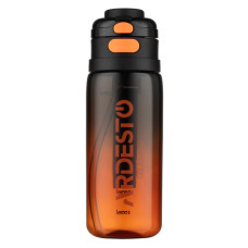 ARDESTO Пляшка для води ARDESTO Gym 800мл, пластик, чорний (AR2280GL)