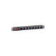 Силовой блок 19" 1U 8xSchuko, вимикач, С14 Kingda (KD-PDU-GM-1U-P8-C14)