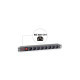 Силовой блок 19" 1U 8xSchuko, вимикач, С14 Kingda (KD-PDU-GM-1U-P8-C14)