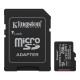 Kingston Карта пам'яті Kingston microSD 256GB C10 UHS-I A1 V10 R150MB/s + SD (SDCS3/256GB)