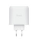 Trust Desktop Charger Maxo 65Вт, GaN, USB-C PD/PPS, білий (25524_TRUST)