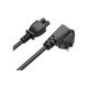 Кабель питания C5 1.8m black ColorWay (CW-CBP083-BK)