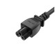 Кабель питания C5 1.8m black ColorWay (CW-CBP083-BK)