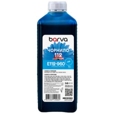 Чернила Barva Epson 112 1л, Pigm. Cyan (E112-960)