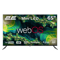 2E Телевизор 65" MiniLED 4K 60Hz Smart WebOS Black (2E-65A88H)