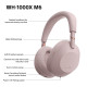 Sony WH-1000XM6 Headphones Over-ear BT 5.3, ANC, Hi-Res, AAC, LDAC, LC3, Wireless, Mic, Pink (WH1000XM6P.E)